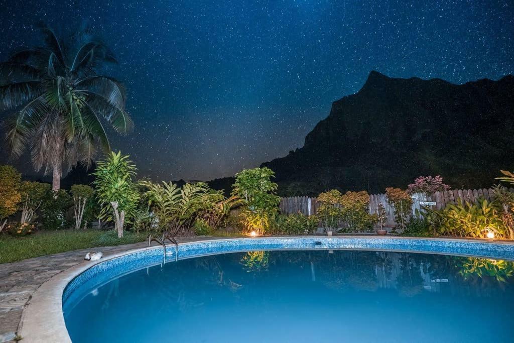 Fare Haurevaiti Moorea Paopao Buitenkant foto