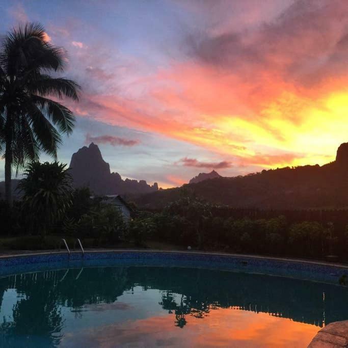 Fare Haurevaiti Moorea Paopao Buitenkant foto